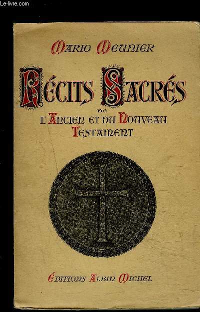 RECITS SACRES DE L ANCIEN ET DU NOUVEAU TESTAMENT