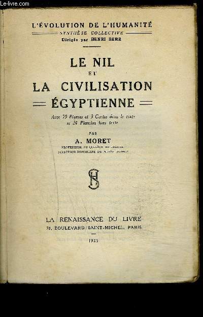 LE NIL ET LA CIVILISATION EGYPTIENNE