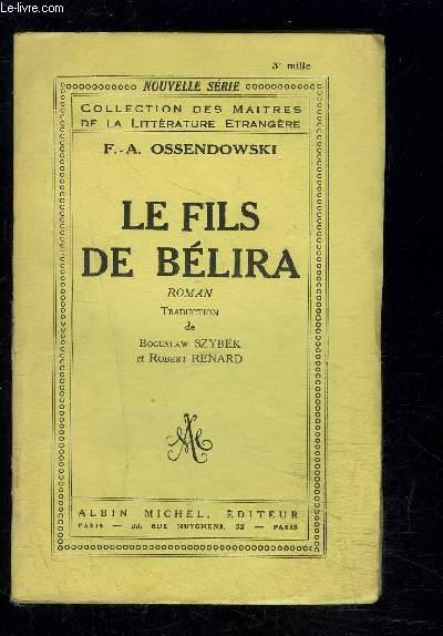 LE FILS DE BELIRA