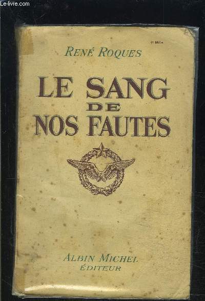 LE SANG DE NOS FAUTES