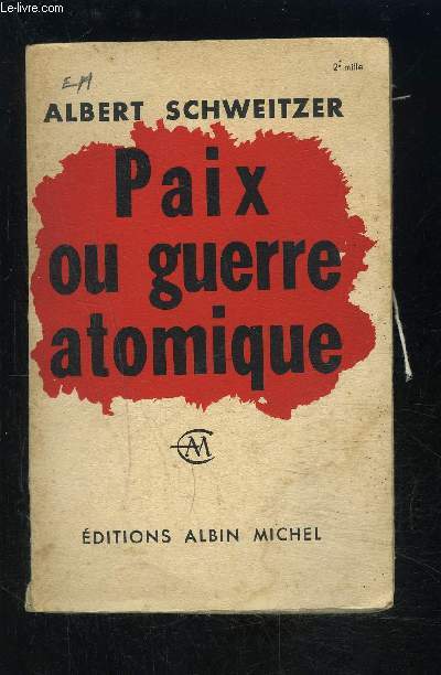 PAIX OU GUERRE ATOMIQUE