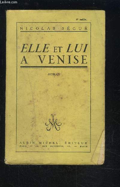 ELLE ET LUI A VENISE