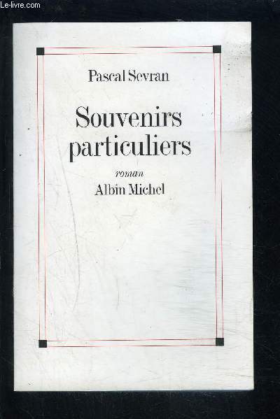 SOUVENIRS PARTICULIERS