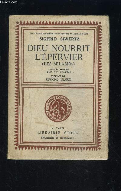 DIEU NOURRIT L EPREVIER