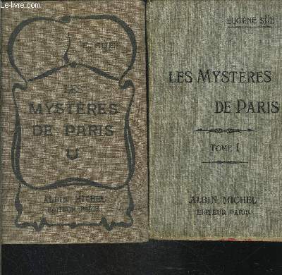 LES MYSTERES DE PARIS- 2 TOMES EN 2 VOLUMES
