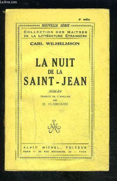 LA NUIT DE LA SAINT JEAN