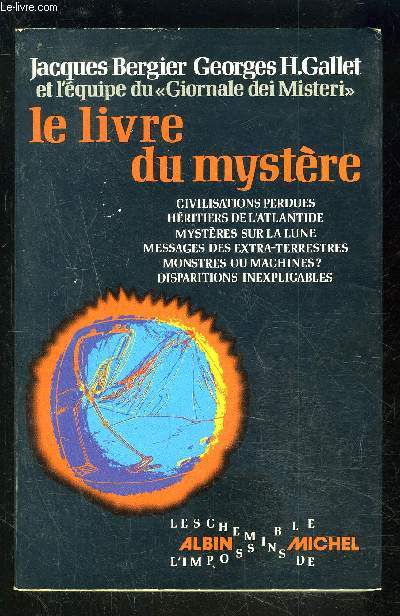 LE LIVRE DU MYSTERE