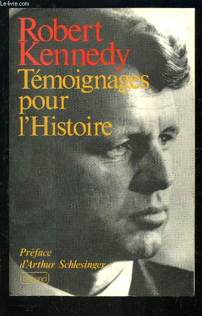 TEMOIGNAGES POUR L HISTOIRE