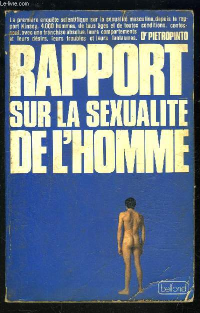 RAPPORT SUR LA SEXUALITE DE L HOMME