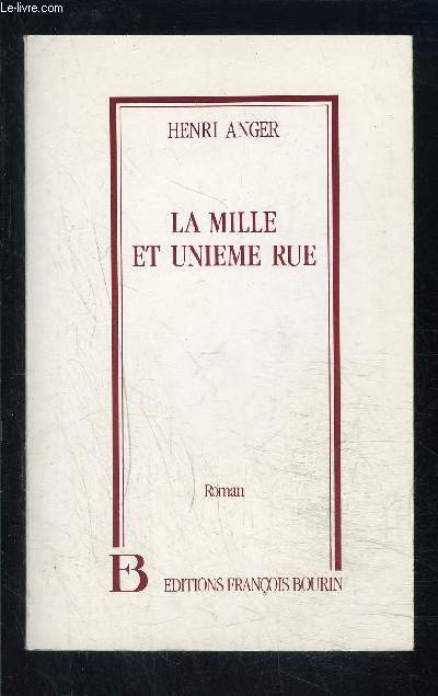 LA MILLE ET UNIEME RUE