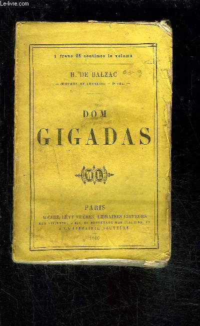 DOM GIGADAS- VENDU EN L ETAT