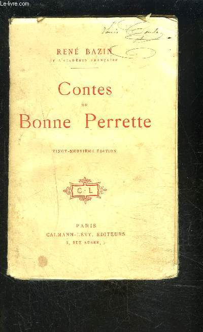 CONTES DE BONNE PERRETTE