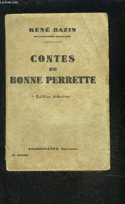 CONTES DE BONNE PERRETTE