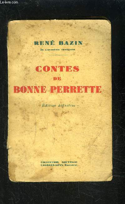 CONTES DE BONNE PERRETTE