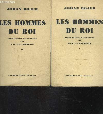 LES HOMMES DU ROI- 2 TOMES EN 2 VOLUMES