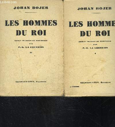 LES HOMMES DU ROI- 2 TOMES EN 2 VOLUMES