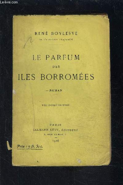 LE PARFUM DES ILES BORROMEES