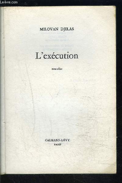 L EXECUTION- Nouvelles