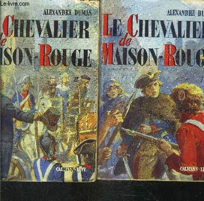 LE CHEVALIER DE MAISON ROUGE- 2 TOMES EN 2 VOLUMES