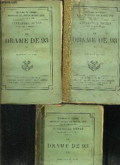 LE DRAME DE 93- 3 TOMES EN 3 VOLUMES