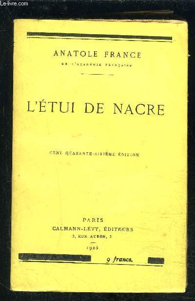 L ETUI DE NACRE