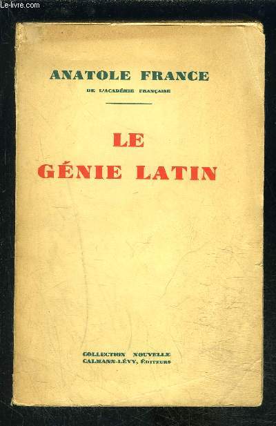LE GENIE LATIN