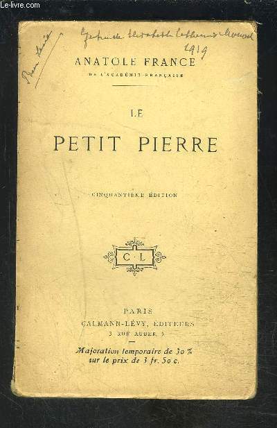 LE PETIT PIERRE
