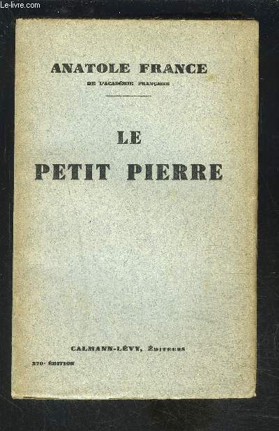 LE PETIT PIERRE