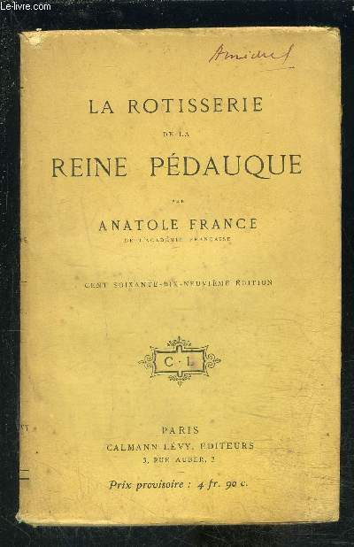 LA ROTISSERIE DE LA REINE PEDAUQUE