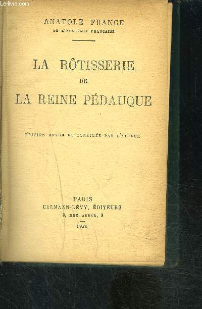 LA ROTISSERIE DE LA REINE PEDAUQUE