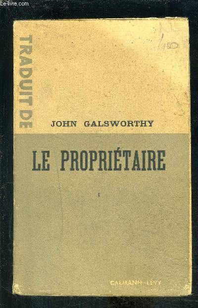 LE PROPRIETAIRE- Tome 1