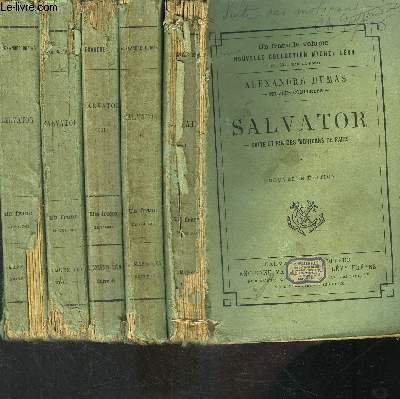 SALVATOR- 5 TOMES EN 5 VOLUMES- SUITE ET FIN DES MOHICANS DE PARIS