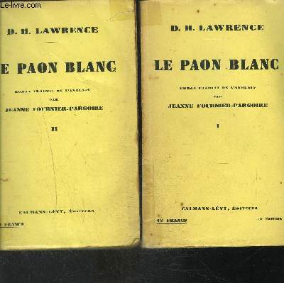 LA PAON BLANC- 2 TOMES EN 2 VOLUMES