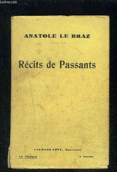 RECITS DE PASSANTS