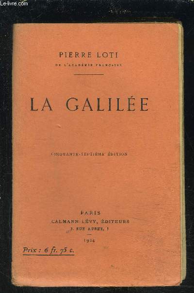 LA GALILEE