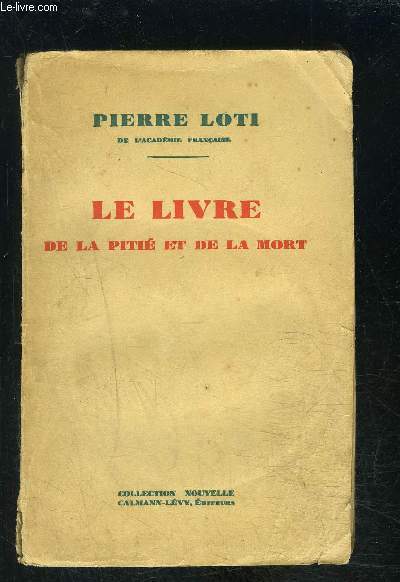 LE LIVRE DE LA PITIE ET DE LA MORT