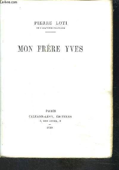 MON FRERE YVES