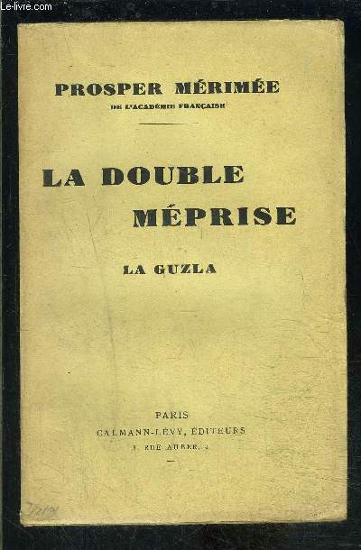 LA DOUBLE MEPRISE- LA GUZLA