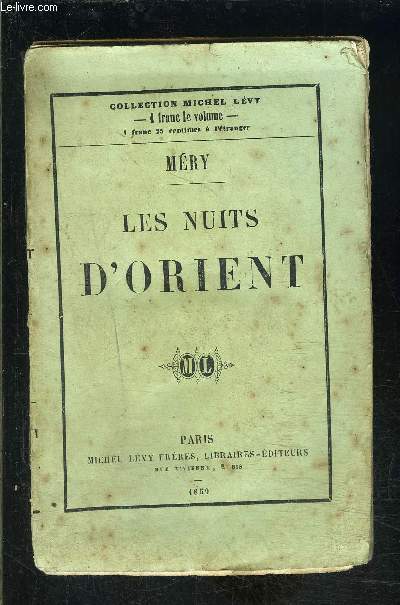 LES NUITS D ORIENT- VENDU EN L ETAT