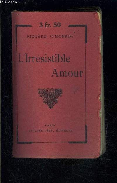 L IRRESISTIBLE AMOUR