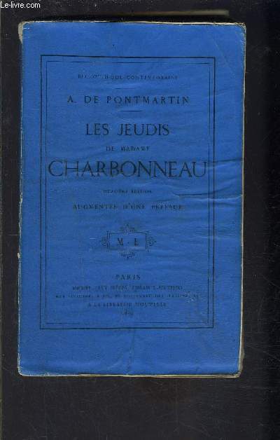 LES JEUDIS DE MADAME CHARBONNEAU