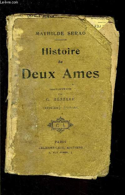 HISTOIRE DE DEUX AMES / VENDU EN L ETAT
