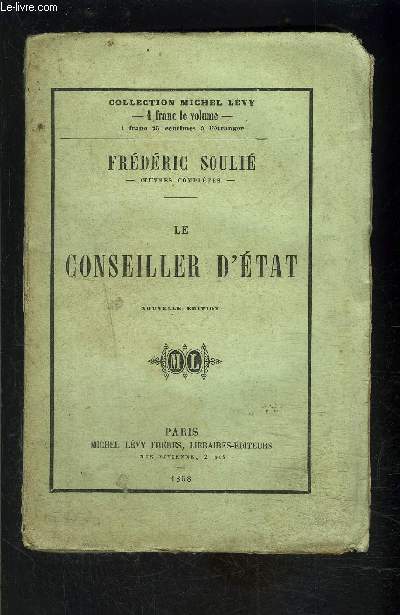 LE CONSEILLER D ETAT