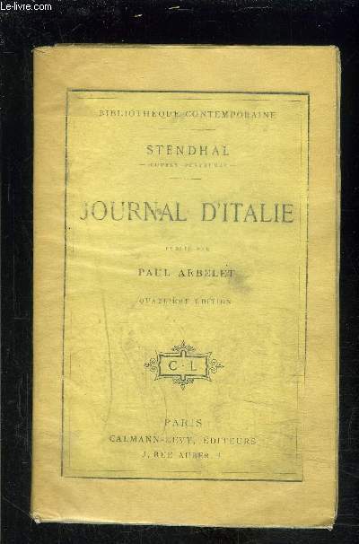 JOURNAL D ITALIE