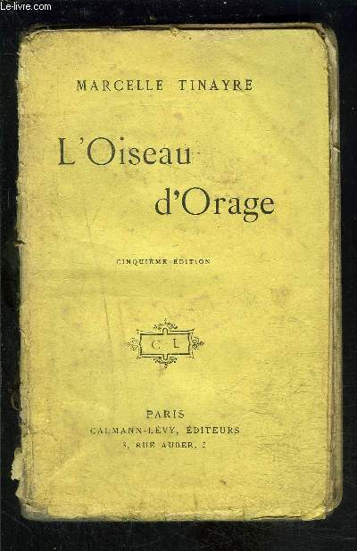 L OISEAU D ORAGE / VENDU EN L ETAT