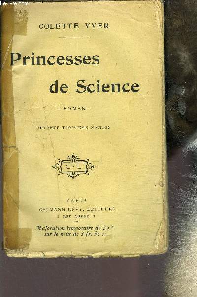 PRINCESSES DE SCIENCE / VENDU EN L ETAT