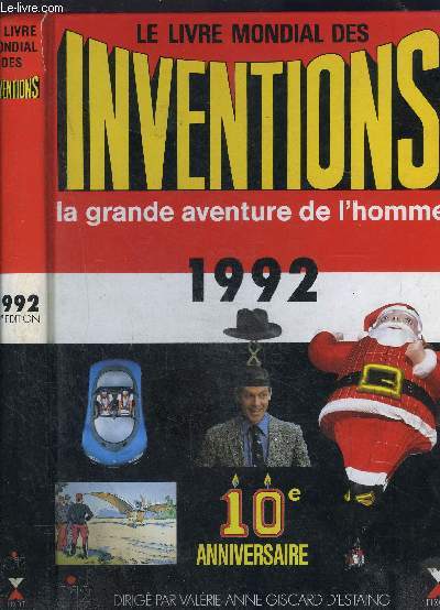 LE LIVRE MONDIAL DES INVENTIONS- 1992