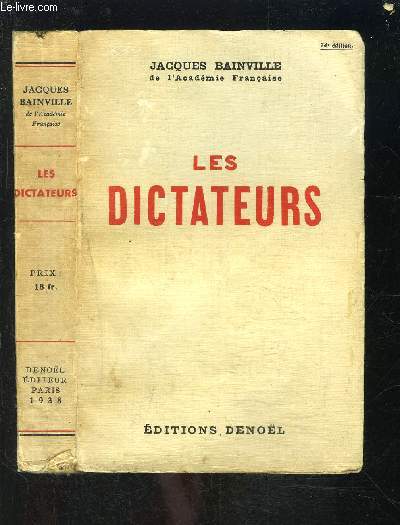 LES DICTATEURS