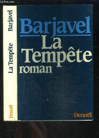 LA TEMPETE - ENVOI DE L AUTEUR