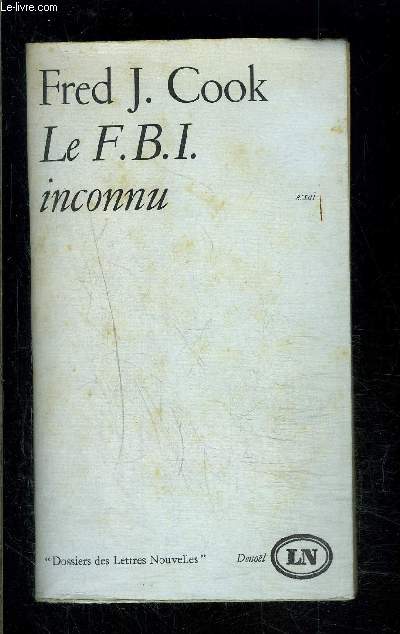 LE F.B.I.- INCONNU